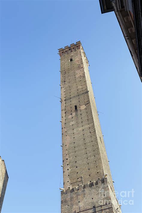 The Garisenda tower, bologna, Italy Photograph by Roberto Morgenthaler ...