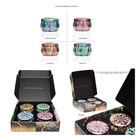 Luxury Scented Candles Gift Set for Women Aromatherapy Candles for Home ...