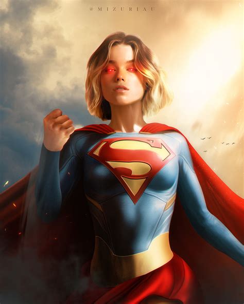 ArtStation - Milly Alcock as Supergirl