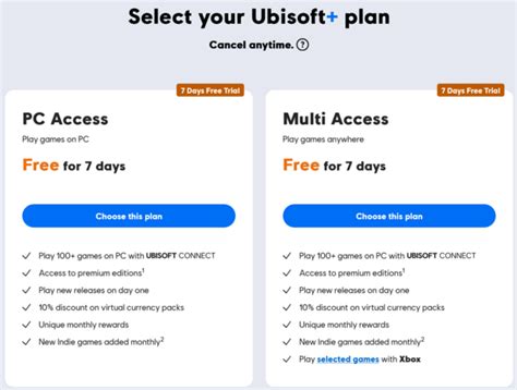 FREE Ubisoft Plus trial deal 2023 - Play new Ubisoft games at no cost!