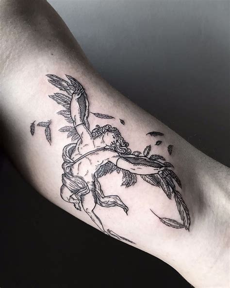 Tatuajes de Baba Vešterka en Instagram: "La caída de Ícaro, otra ...