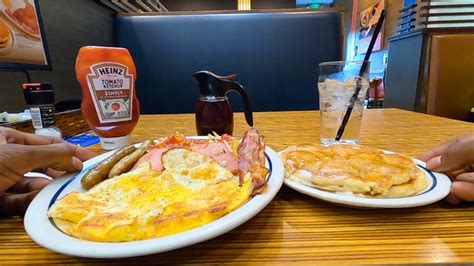 POV IHOP Breakfast SAMPLER (Sausage, Bacon, Ham, Eggs, Hashbrowns, AND ...