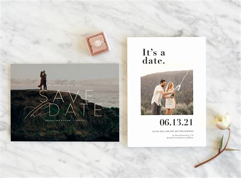 6 Unique Save The Date Card Sizes To Consider | Minted