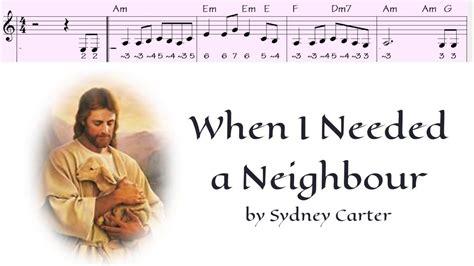 When I Needed a Neighbour - YouTube