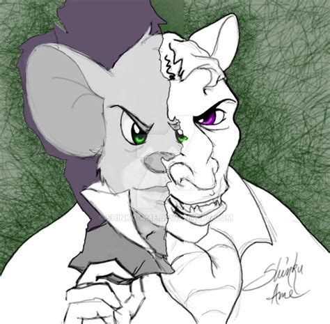 Basil vs Ratigan by Shinku-Ame on DeviantArt