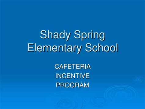 PPT - Shady Spring Elementary School PowerPoint Presentation, free download - ID:479911