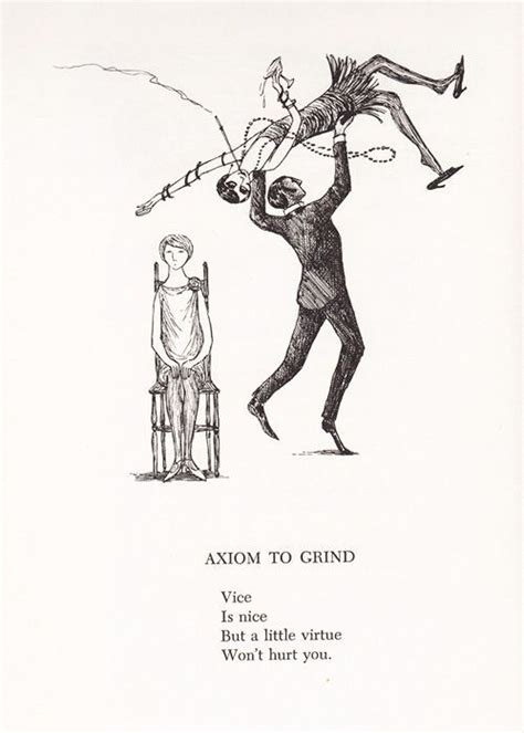 Edward Gorey and his Gothic poems/illustrations... - #confirmed