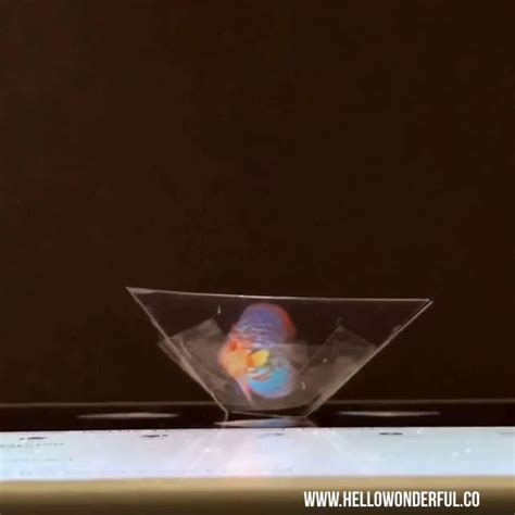 HOW TO MAKE A 3D HOLOGRAM - hello, Wonderful