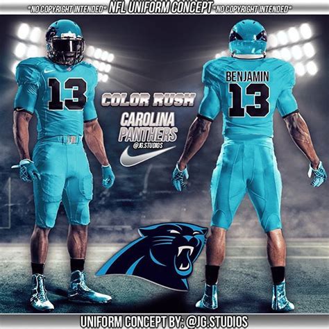 Sports Edits: Carolina Panthers "Color Rush" uniform concept! #nfl # ...