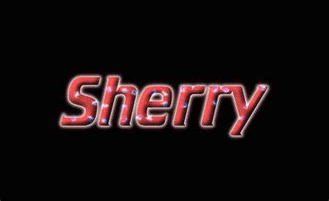 Sherry Logo | Free Name Design Tool from Flaming Text