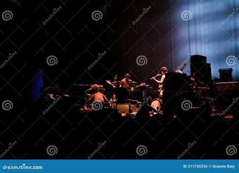 Godspeed You Black Emperor Live in Concert at Gateshead Sage Editorial Photo - Image of lights ...