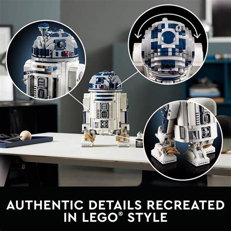 The Detailed LEGO R2-D2 Set - Hammacher Schlemmer