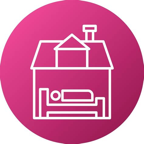 Accommodation Icon Style 6760708 Vector Art at Vecteezy