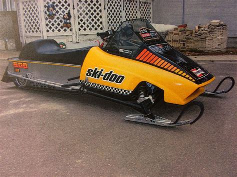 1978 Ski-doo SnoPro clone 79 500cc SnoPro engine Vintage ice and snow ...