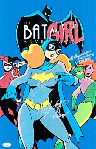 Arleen Sorkin Melissa Gilbert +1 Signed 11x17 Batman Animated Series ...