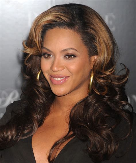 Beyonce Brown Hair With Highlights