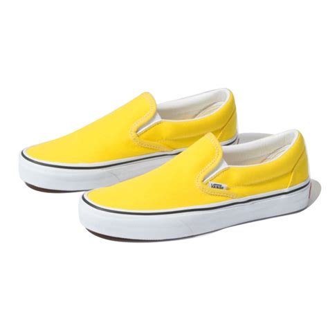 Vans Classic Slip On - Vibrant Yellow | Boarders