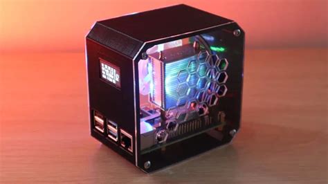 DIY Raspberry Pi 4 Desktop Case With OLED Stats Display | The DIY Life