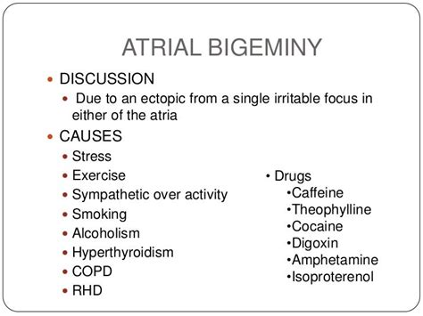 ECG: Atrial Bigeminy