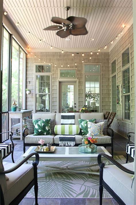 Summer Screened Porch Decor | Less Than Perfect Life of Bliss | home ...