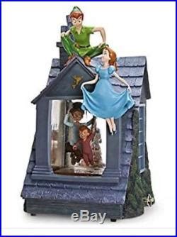 Disney Peter Pan Snow Globe You Can Fly Darling House-Lights & blower! BRAND NEW | Snow Globe Disney