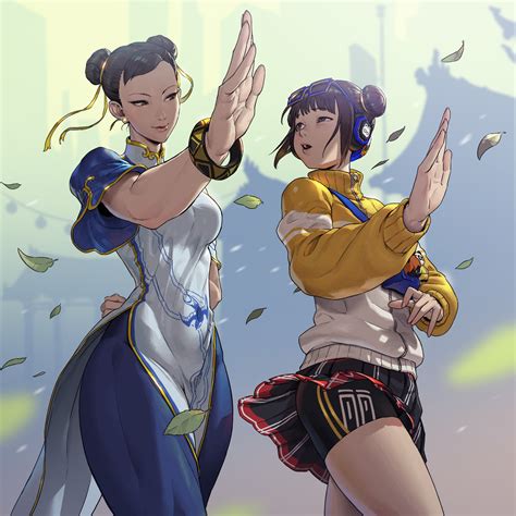 Loped on Twitter: "Chun li & Li fen https://t.co/DsrcHF07V5" / Twitter