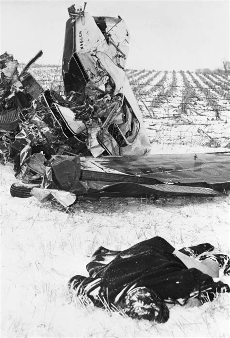 Buddy Holly plane crash - Harrowing images from tragic accident that rocked the music world 62 ...