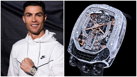 Cristiano Ronaldo has bought a million-dollar watch that is customized to match his Bugatti ...