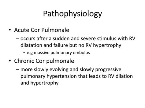 PPT - Cor Pulmonale PowerPoint Presentation, free download - ID:3210773