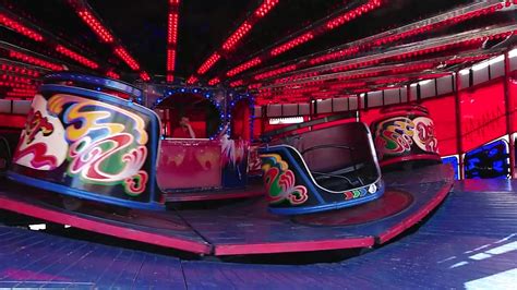 The Waltzer Ride At Funland, Weston Super Mare, 2 June 2018 - YouTube