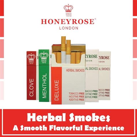 HoneyRose Herbal Cigarettes 20ct Pack - The Daily Dose