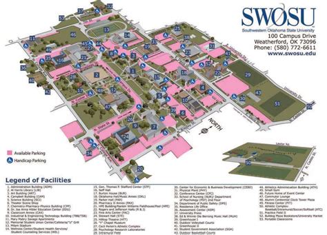 Southwestern University Campus Map | Images and Photos finder