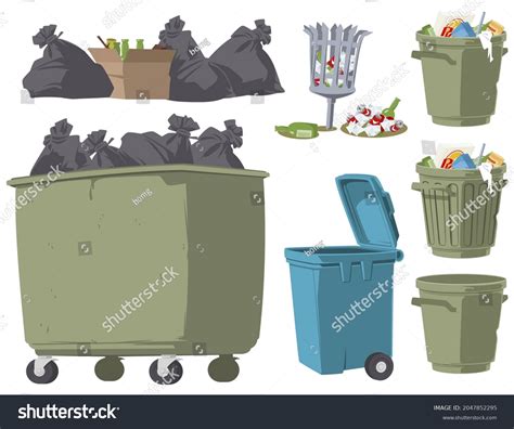 2,110 Clipart Trash Can Royalty-Free Photos and Stock Images | Shutterstock