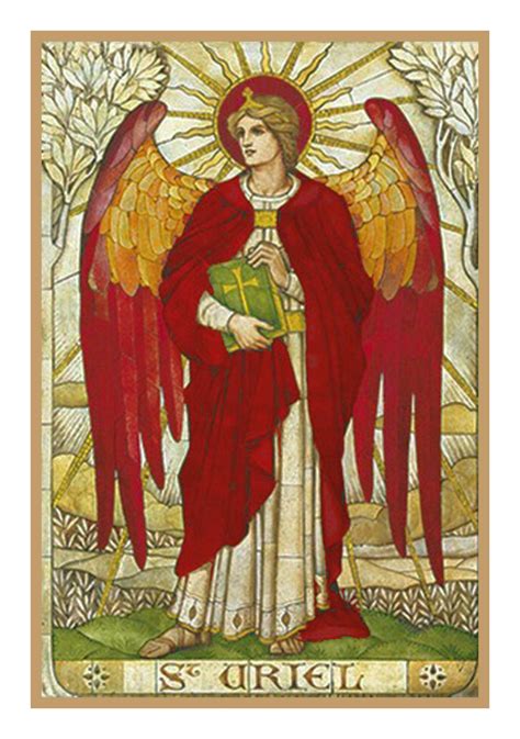 Archangel Uriel by Powell and Sons Counted Cross Stitch Pattern DIGITA ...