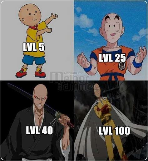 Levels after level reaches Level 100 | One-Punch Man | Anime memes ...