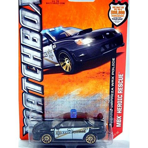 Matchbox Subaru Imprezza WRX Police Car