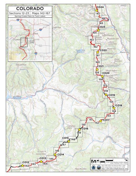 Map Of Continental Divide Through Colorado – Get Map Update