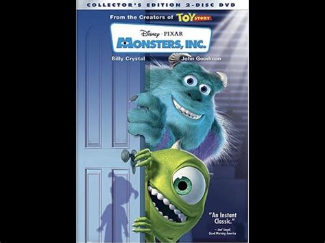 Monsters Inc Dvd 2002