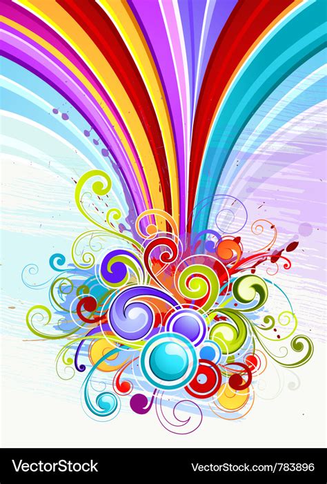 Colorful abstract designs Royalty Free Vector Image