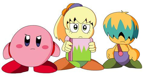 Kirby, Tiff and Tuff (Colored) by AsylusGoji91 on DeviantArt | Kirby, Kirby games, Animated cartoons