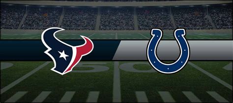 Texans 32 vs Colts 31 Result NFL Week 18 Score - MyBookie Online Sportsbook