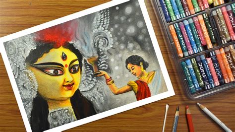 Durga Puja Drawing