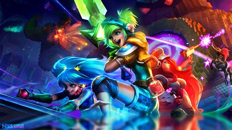 League of Legends Arcade Wallpaper - WallpaperSafari