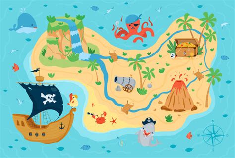 Kids Treasure Map Images – Browse 5,911 Stock Photos, Vectors, and Video | Adobe Stock