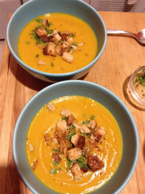 A REALLY Tasty Winter Squash Soup | Winter squash soup, Squash soup, Soup and sandwich