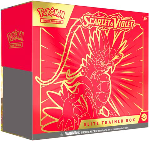 Pokemon - Scarlet & Violet 1 Koraidon Elite Trainer Box by The Pokemon ...