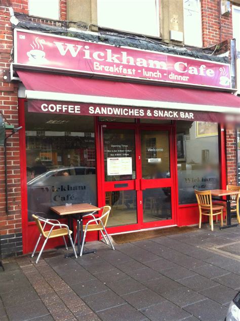 Menu of Wickham Cafe, West Wickham, London