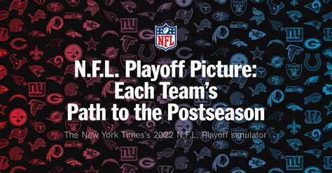 2022 N.F.L. Playoff Picture: Each Team’s Path to the Postseason - The ...