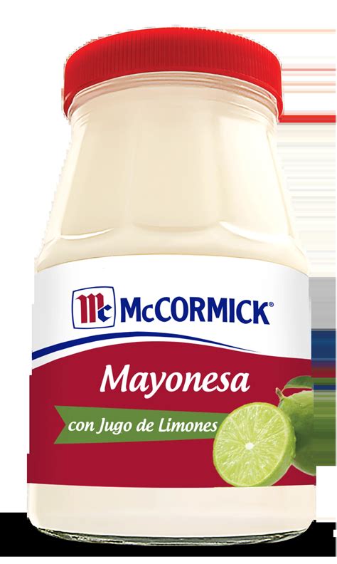 Frasco de Mayonesa con jugo de limón McCormick