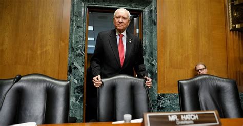 Sen Orrin Hatch, a supplement industry champion, announces retirement